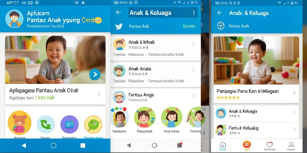 Antarmuka pengguna API77 yang intuitif dan mudah digunakan.