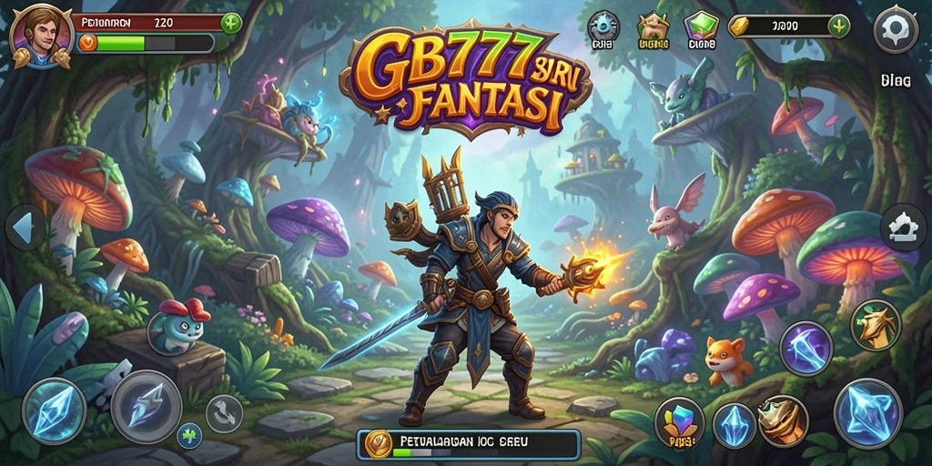 Tampilan antarmuka game GB777 yang menarik dan interaktif.