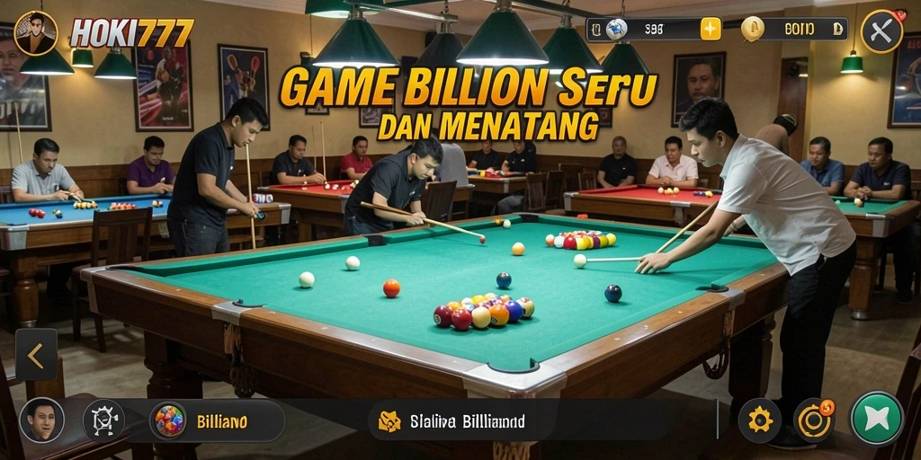 Tampilan antarmuka HOKI777 yang menarik dan fungsional.