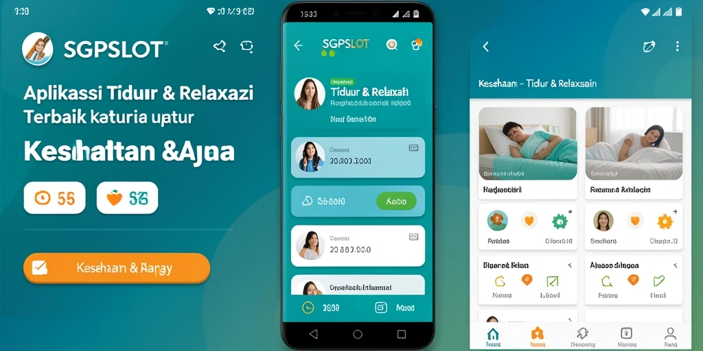 Tampilan antarmuka SGPSLOT yang menenangkan untuk relaksasi dan tidur.