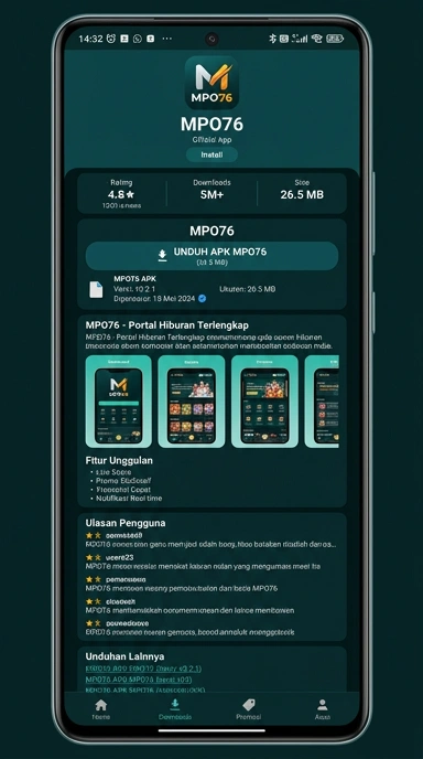 Unduh dan Instal APK mpo76 untuk Android