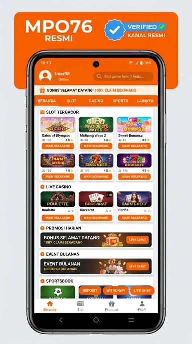 Halaman Resmi mpo76 untuk Pengguna Android Indonesia